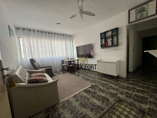 Apartamento com 1 dormitório, 48 m² - venda por R$ 240.000,00 ou aluguel por R$ 2.490,00/mês - Boqueirão - Praia Grande/SP