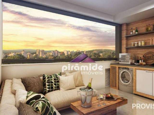 Apartamento com 3 dormitórios à venda, 76 m² por R$ 592.656,00 - Vila Industrial - São José dos Campos/SP