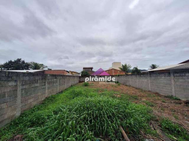 Terreno à venda, 250 m² por R$ 200.000,00 - Golfinho - Caraguatatuba/SP