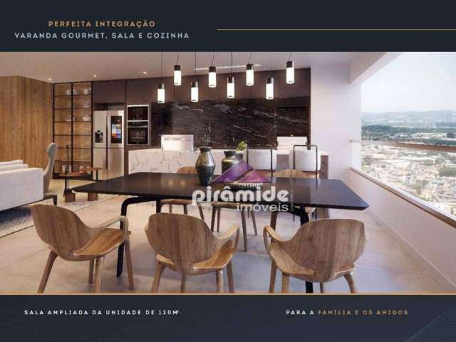 Apartamento com 2 dormitórios à venda, 63 m² por R$ 908.194,00 - Parque Residencial Aquarius - São José dos Campos/SP