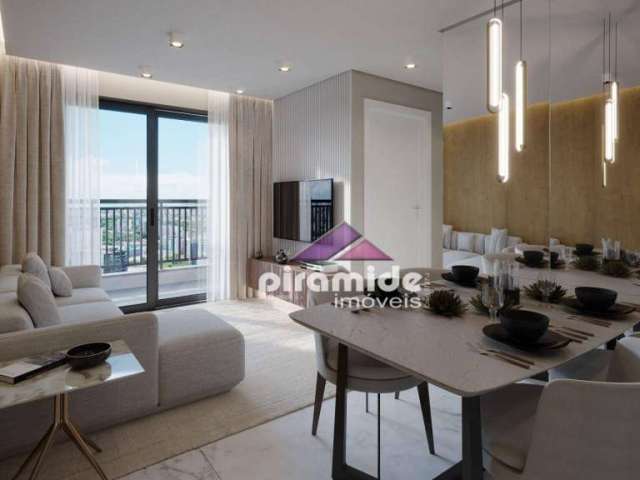 Apartamento com 2 dormitórios à venda, 57 m² por R$ 416.622,00 - Monte Castelo - São José dos Campos/SP