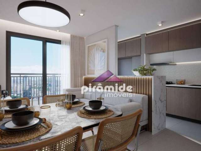 Apartamento com 2 dormitórios à venda, 55 m² por R$ 402.383,00 - Monte Castelo - São José dos Campos/SP