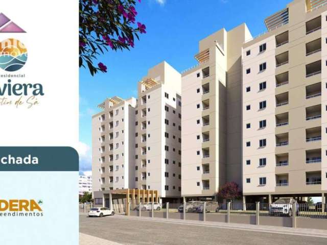 Apartamento com 2 dormitórios à venda, 61 m² por R$ 381.624,00 - Martim de Sá - Caraguatatuba/SP