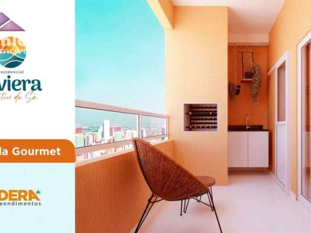 Apartamento com 2 dormitórios à venda, 61 m² por R$ 407.452,00 - Martim de Sá - Caraguatatuba/SP