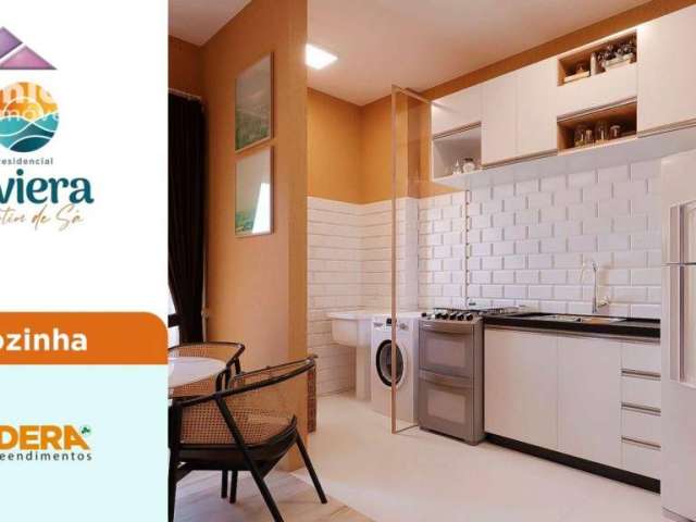 Apartamento com 2 dormitórios à venda, 61 m² por R$ 394.559,00 - Martim de Sá - Caraguatatuba/SP