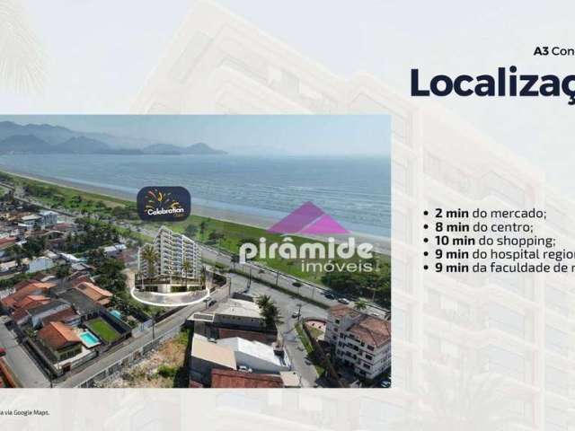 Apartamento com 2 dormitórios à venda, 60 m² por R$ 267.859,00 - Praia das Palmeiras - Caraguatatuba/SP