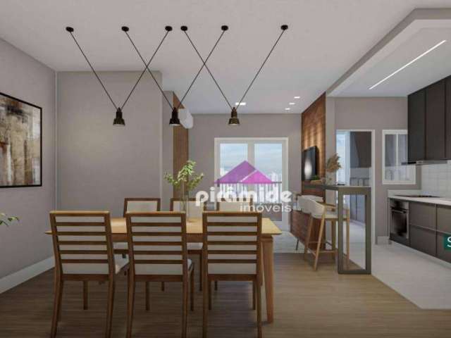 Apartamento com 2 dormitórios à venda, 71 m² por R$ 455.101,00 - Parque Industrial - São José dos Campos/SP
