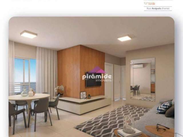 Apartamento com 3 dormitórios à venda, 79 m² por R$ 574.000,00 - Parque Industrial - São José dos Campos/SP