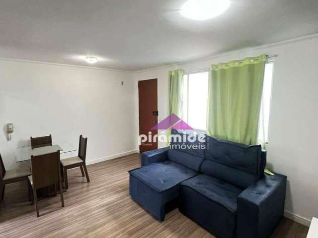 Apartamento com 3 dormitórios para alugar, 58 m² por R$ 2.562,12/mês - Jardim Satélite - São José dos Campos/SP