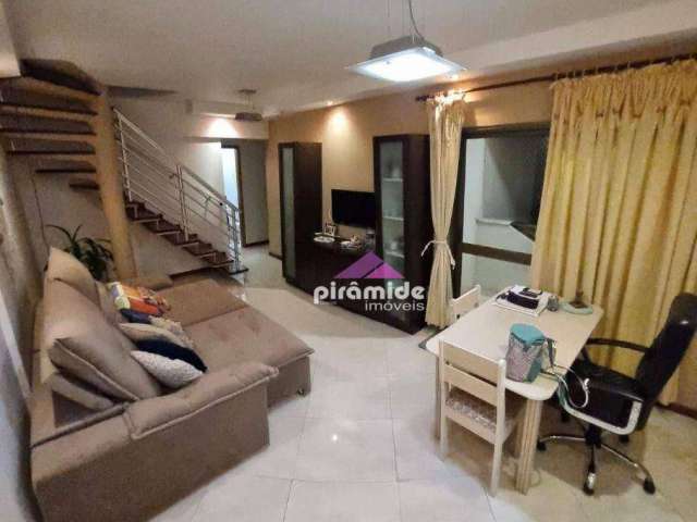 Cobertura Duplex com 4 dormitórios, sendo 1 suíte à venda, 150m² por R$ 1.059.000,00 - Jardim Satélite - São José dos Campos/SP