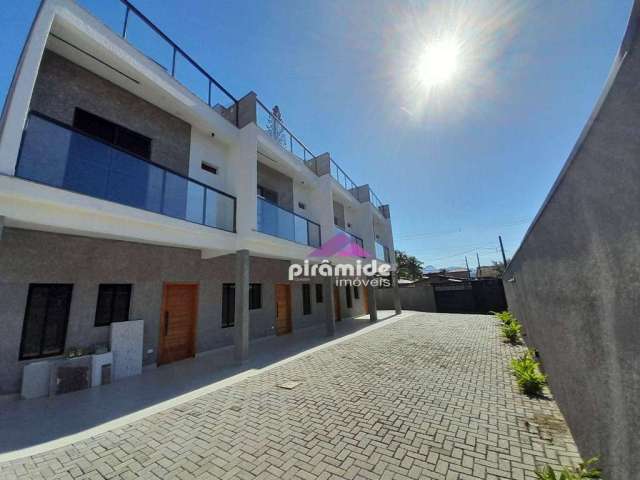 Casa NOVA na Praia do Massaguaçu, com 2 dormitórios / 2 SUÍTES /varanda e terraço à venda, com 148 m² por R$ 590.000, Caraguatatuba/SP