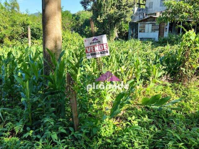 Terreno à venda, 270 m² por R$ 145.000,00 - Massaguaçu - Caraguatatuba/SP