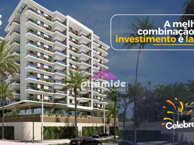 Apartamento com 2 dormitórios à venda, 62 m² por R$ 357.530,00 - Praia das Palmeiras - Caraguatatuba/SP