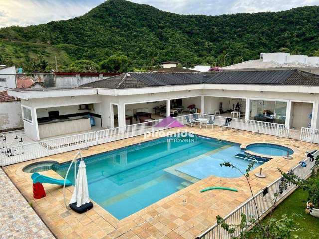 Casa com 12 dormitórios à venda, 970 m² por R$ 8.000.000,00 - Barequeçaba - São Sebastião/SP