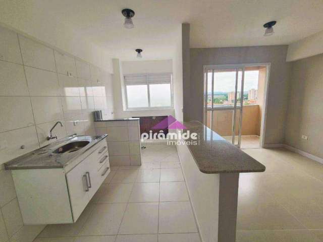 Apartamento com 2 dormitórios, 53 m² - venda por R$ 380.000,00 ou aluguel por R$ 2.441,00/mês - Monte Castelo - São José dos Campos/SP