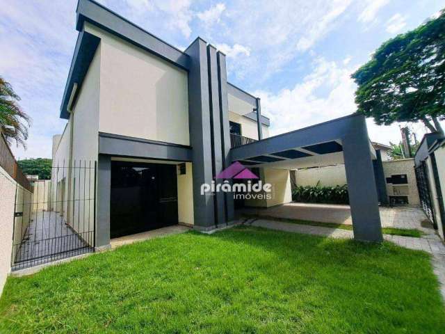 Casa, 335 m² - venda por R$ 1.500.000,00 ou aluguel por R$ 9.945,21/mês - Jardim Esplanada - São José dos Campos/SP