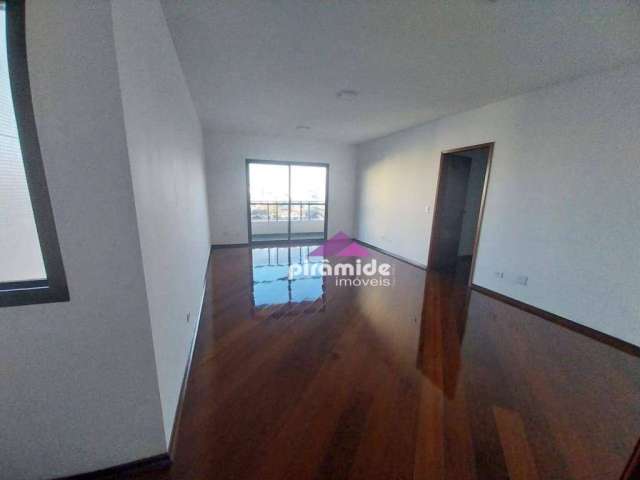 Apartamento com 3 dormitórios para alugar, 113 m² por R$ 3.809,00/mês - Centro - São José dos Campos/SP