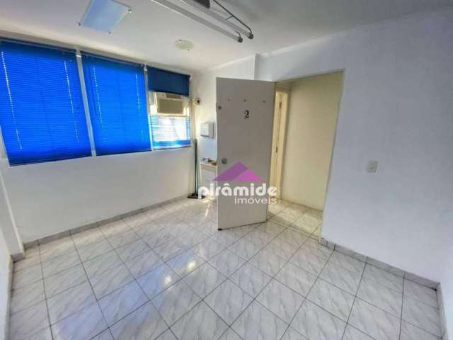 Sala, 39 m² - venda por R$ 130.000,00 ou aluguel por R$ 1.586,00/mês - Jardim São Dimas - São José dos Campos/SP