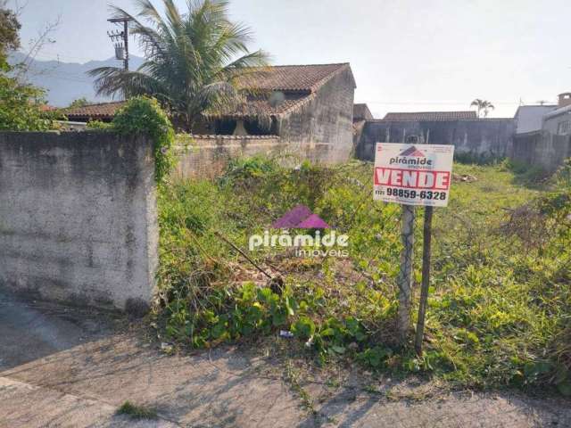 Terreno à venda, 300 m² por R$ 340.000,00 - Massaguaçu - Caraguatatuba/SP