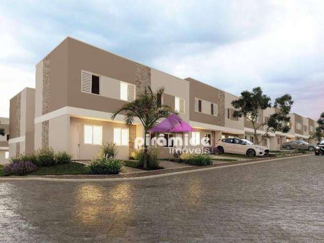 Casa com 2 dormitórios à venda, 58 m² por R$ 294.300,00 - Eugênio de Melo - São José dos Campos/SP