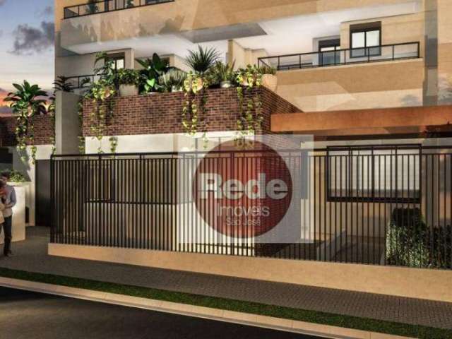 Apartamento com 2 dormitórios à venda, 56 m² por R$ 540.000,00 - Jardim Oswaldo Cruz - São José dos Campos/SP