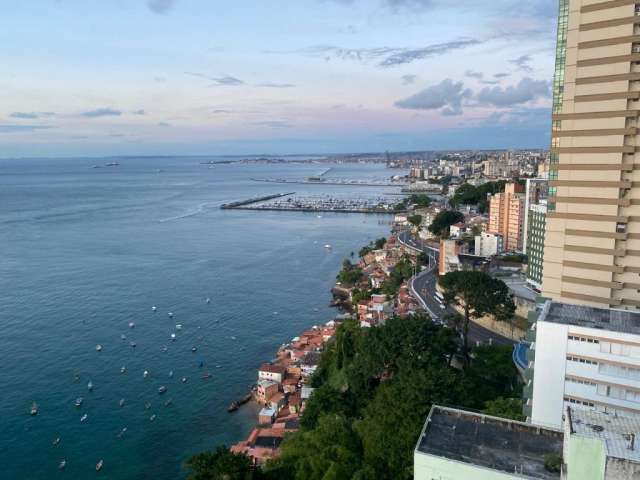 Apartamento a venda Corredor da Vitória 276m² com 3 suítes vista mar total e píer