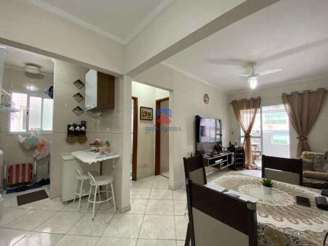 Apartamento com 1 dorm, Maracanã, Praia Grande - R$ 320 mil, Cod: 70833983