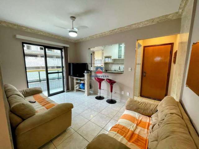 Apartamento com 1 quarto à venda na Rua José Alexandre Có, 145, Vila Caiçara, Praia Grande, 56 m2 por R$ 300.000