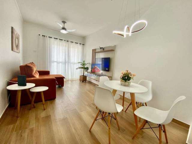 Apartamento com 1 dorm, Mirim, Praia Grande - R$ 310 mil, Cod: 70835540