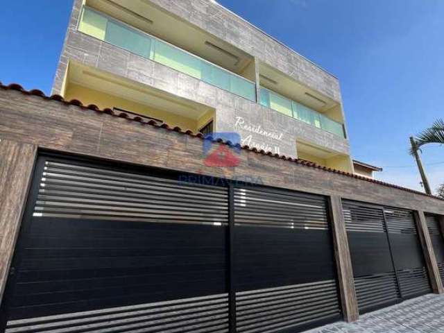 Casa em condomínio fechado com 2 quartos à venda na Rua Maximina Idelfonso Ventura, 265, Vila Caiçara, Praia Grande, 59 m2 por R$ 295.000