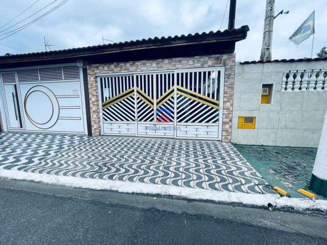 Casa com 3 quartos à venda na Rua Catarina Bandieira, 816, Vila Caiçara, Praia Grande, 64 m2 por R$ 390.000