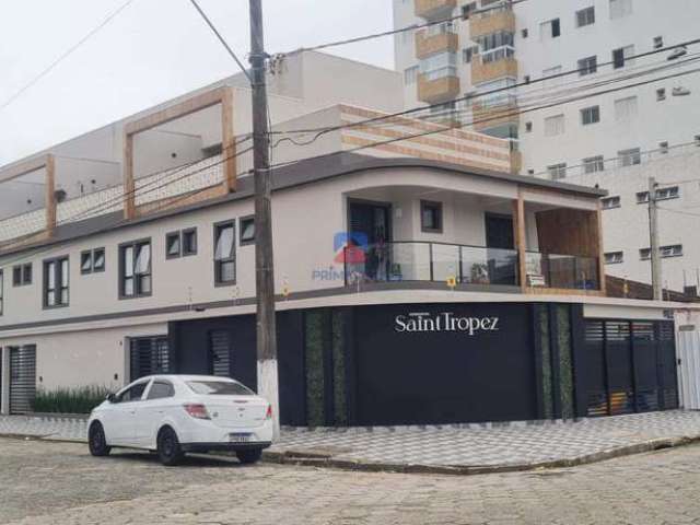 Casa em condomínio fechado com 2 quartos à venda na Avenida Luzia Encarnação Vidal, 625, Aviação, Praia Grande, 118 m2 por R$ 540.000