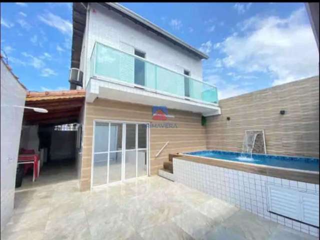 Casa com 2 quartos à venda na Rua Afrânio Peixoto, 971, Balneário Esmeralda, Praia Grande, 150 m2 por R$ 424.000