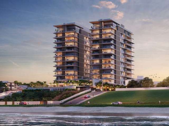 Apartamento luxo quadra mar com 4 suítes sendo 1 máster em balneário piçarras-sc