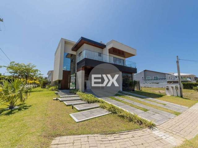 Casa Alphaville Fortaleza com 5 dormitórios à venda, 479 m² por R$ 5.300.000 - Eusébio/CE