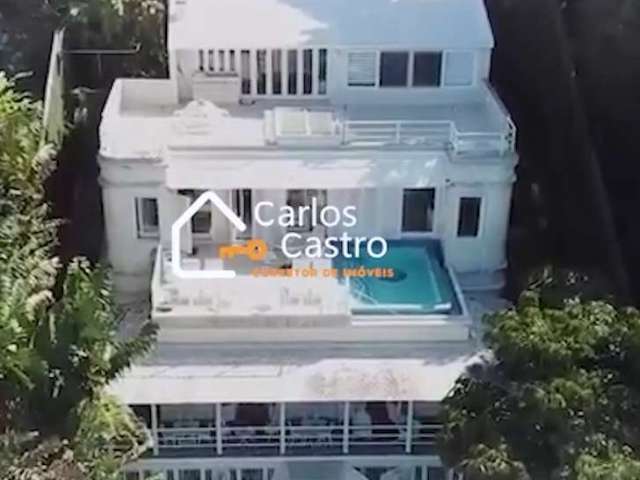 Mansão estilo Caribenho vista eterna para o mar com 7 Suítes (À VENDA) 640m², RJ - Joá