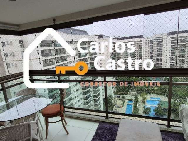 Lindo apartamento no Cidade Jardim, 3 quartos, varanda com linda vista