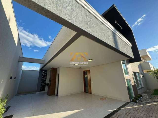 Casa Alto Padrão, 3/4, sendo 2 suítes, 161 m² - 604 sul (Arse 61) - Palmas/TO