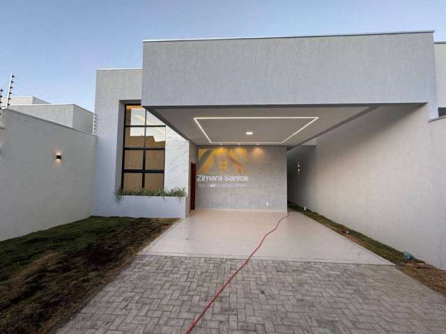 Casa Alto Padrão, 3/4, sendo 1 suíte, 170 m² - 507 sul (Arso 53) - Palmas/TO