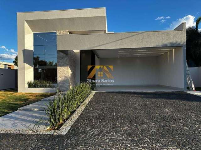 Casa Alto Padrão, 4/4, sendo 3 suítes, 240 m²- Caribe Residence e Resort - Palmas/TO