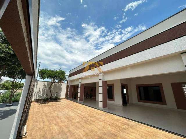 Casa Alto Padrão, 4/4, sendo 2 suítes, 261 m² - 507 sul (Arso 63) - Palmas/TO