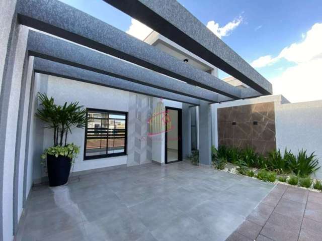 Casa térrea linda no trpoical iii com pé direito alto!!! - ca474