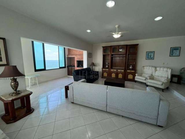 Apartamento com 5 dormitórios, 230 m² - venda por R$ 1.650.000,00 ou aluguel por R$ 10.000,00/mês - Praia das Pitangueiras Frente Mar - Guarujá/SP