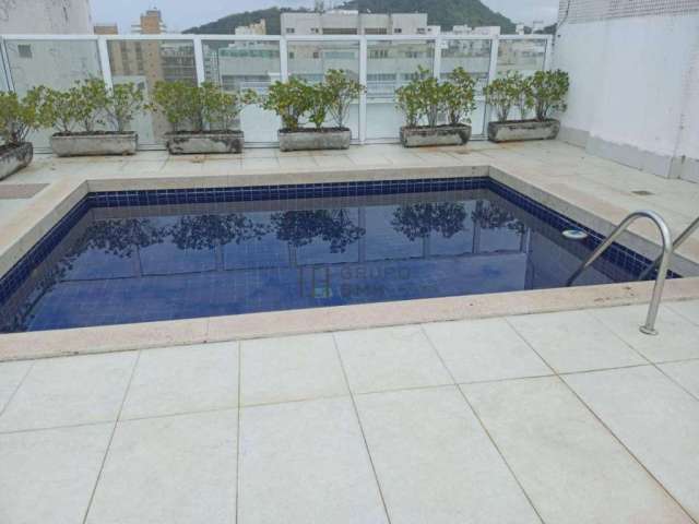 Cobertura com 4 dormitórios à venda, 411 m² por R$ 1.800.000,00 - Praia das Pitangueiras - Guarujá/SP