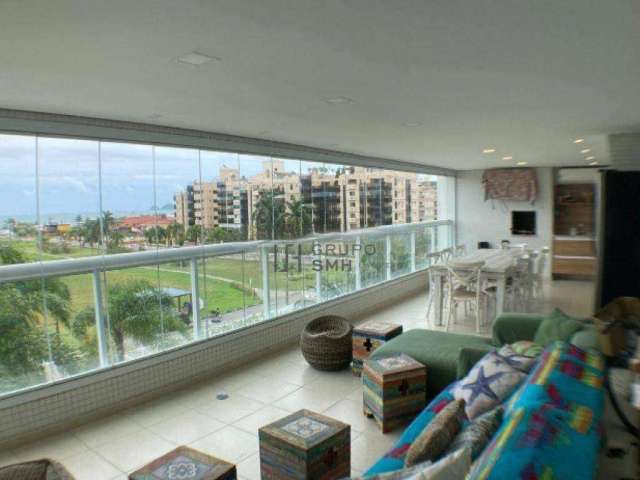 Apartamento com 4 dormitórios, 170 m² - venda por R$ 2.000.000,00 ou aluguel por R$ 16.510,00/mês - Central Park - Guarujá/SP