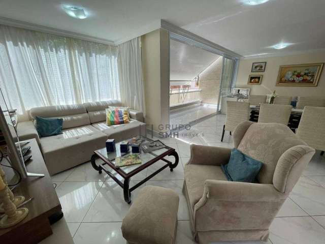 Apartamento Duplex com 4 dormitórios à venda, 221 m² por R$ 550.000,00 - Balneário Cidade Atlântica - Guarujá/SP