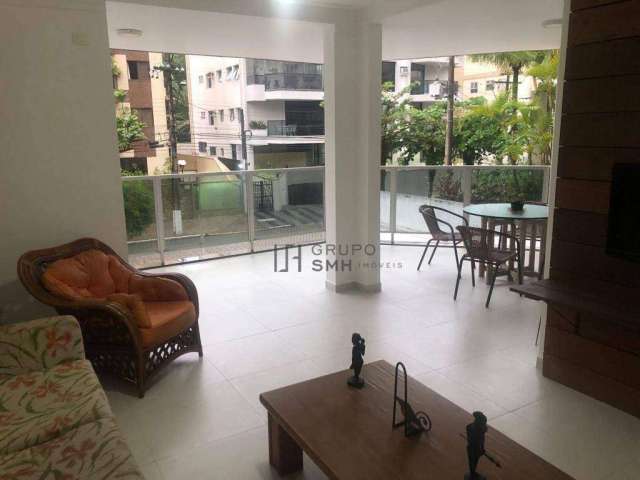 Apartamento com 3 dormitórios à venda, 142 m² por R$ 590.000,00 - Praia da Enseada – Hotéis - Guarujá/SP