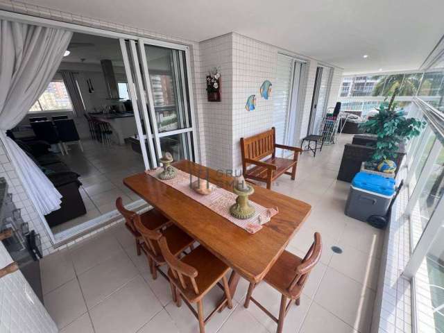 Apartamento com 3 dormitórios à venda, 111 m² por R$ 1.000.000 - Enseada - Guarujá/SP