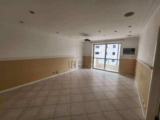 Apartamento com 3 dormitórios para alugar, 137 m² por R$ 4.200/mês - Centro - Guarujá/SP