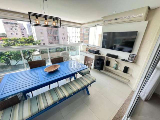 Apartamento com 3 dormitórios à venda, 119 m² por R$ 800.000,00 - Enseada - Guarujá/SP